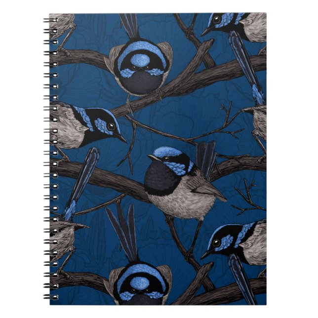 Night fairy wrens notebook (Front)