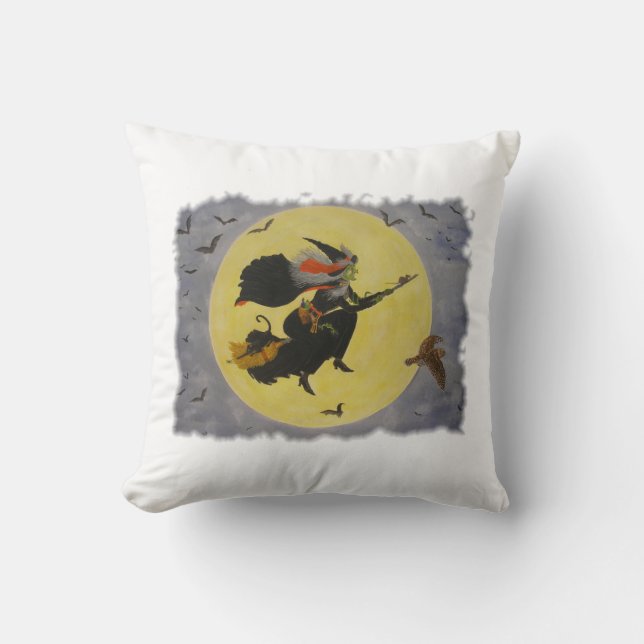 "Night Flight!" Cushion (Front)
