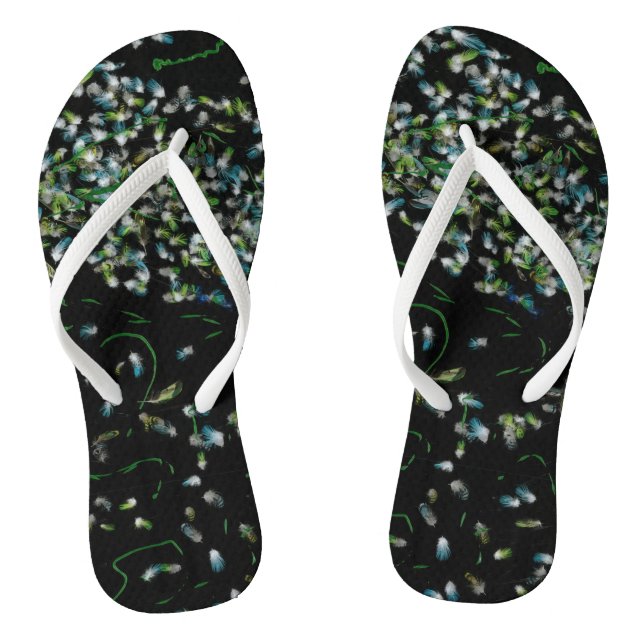 Night Flight Flip Flops (Footbed)