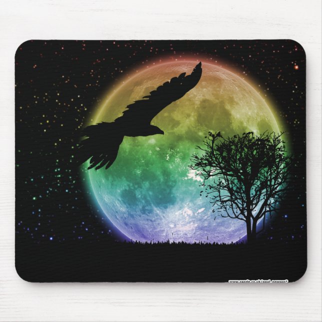 Night Flight Mouse Mat (Front)