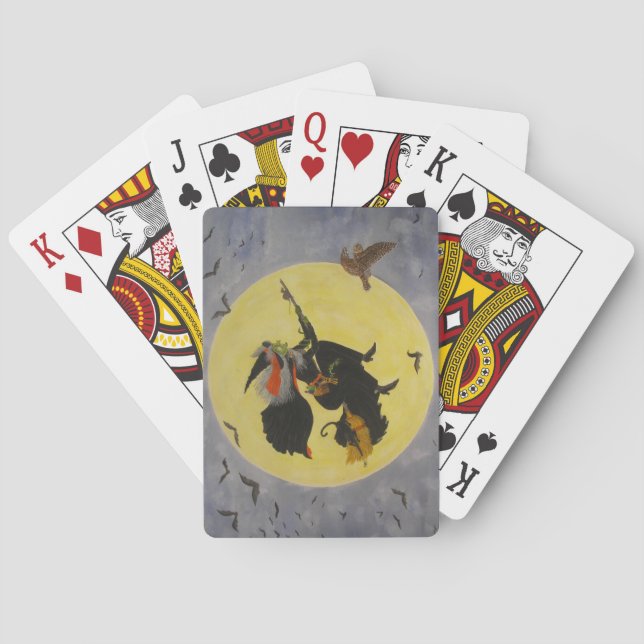 "Night Flight!" Playing Cards (Back)