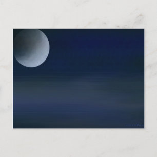 Night fog post card