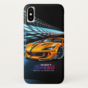 Night for Speed iPhone X Case