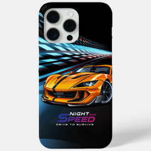 Night for Speed iPhone 15 Pro Max Case
