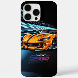Night for Speed iPhone 16 Pro Max Case