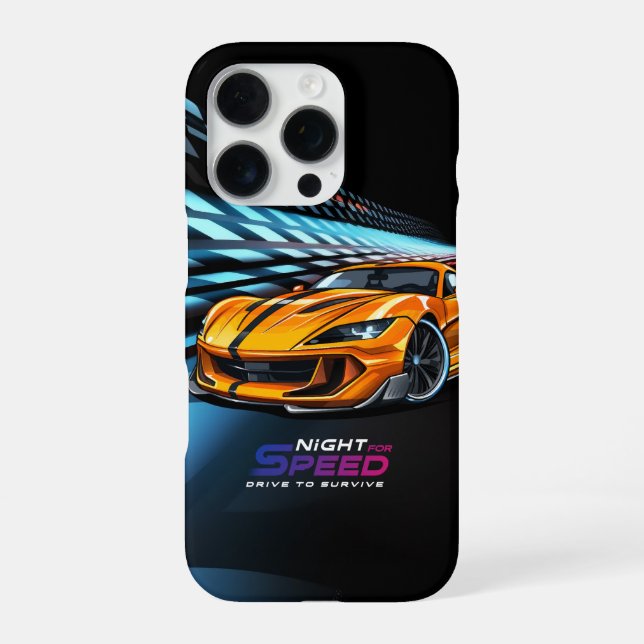 Night for Speed |  iPhone Case (Back)