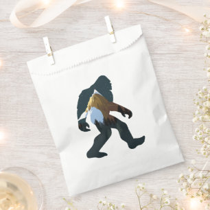 Night Forest Bigfoot Favour Bags