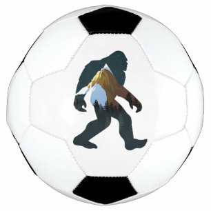 Night Forest Bigfoot Football