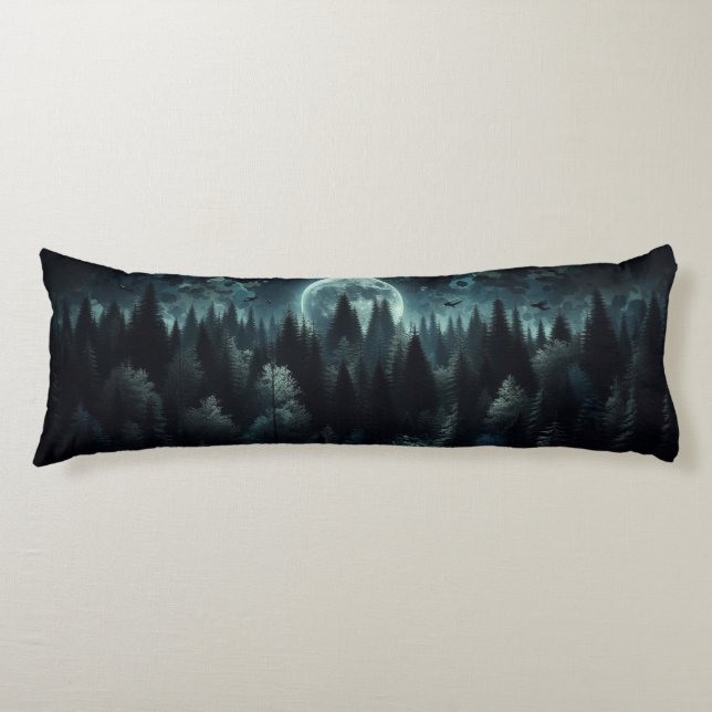 Night Forest Camo Body Cushion (Front)