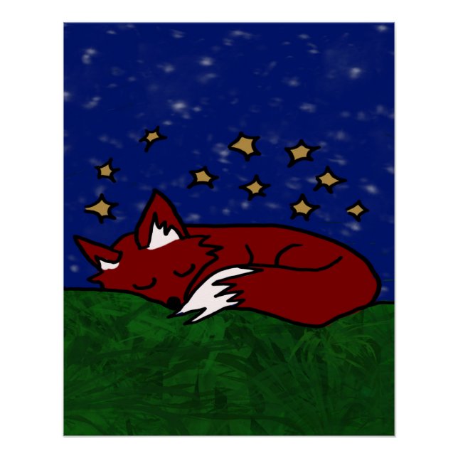 night fox poster (Front)