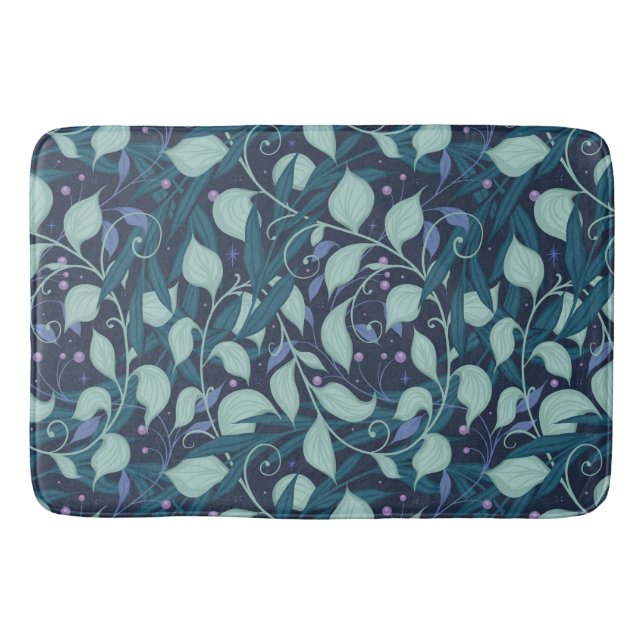Night garden bath mat (Front)