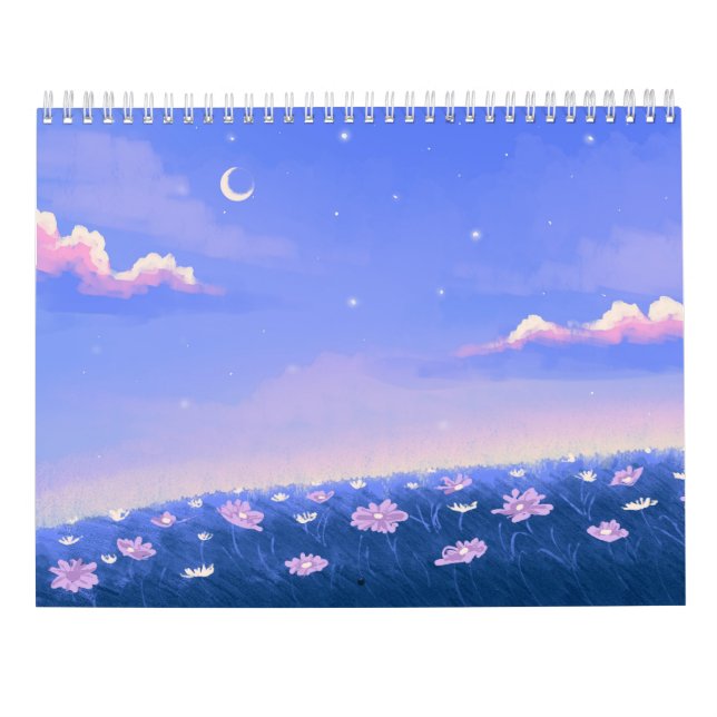Night garden Calendars (Back)