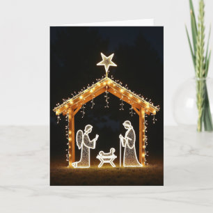 Night Glow Christmas Card