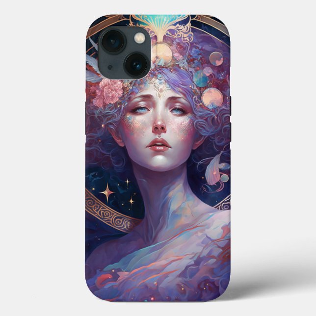Night Goddess Queen Fantasy Art Case-Mate iPhone C Case (Back)