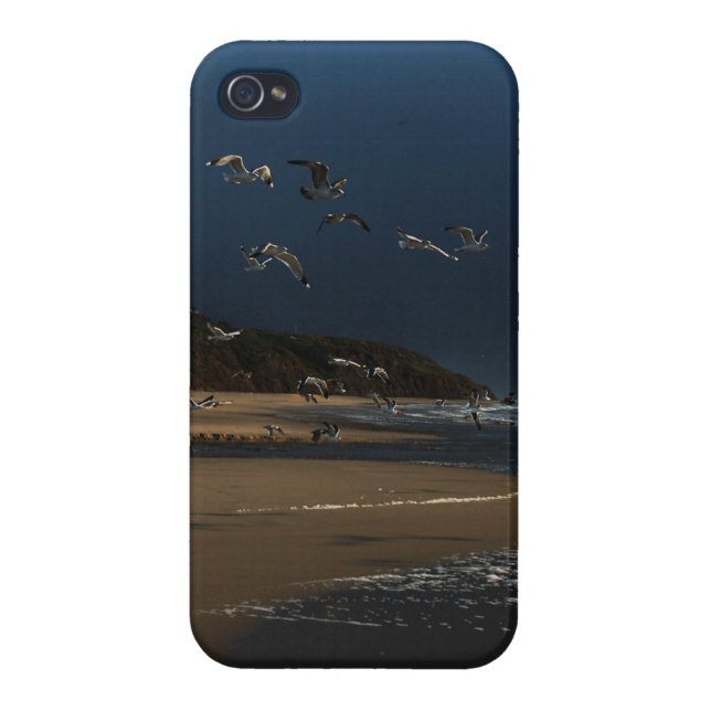 Night Gulls iPhone Skin iPhone Case (Back)