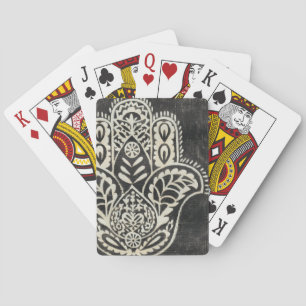 Night Hamsa Playing Cards