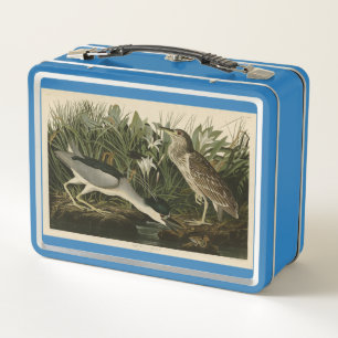 Night Heron, Qua Bird, Audubon's Birds of America Metal Lunch Box