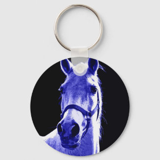 Night Horse Key Ring