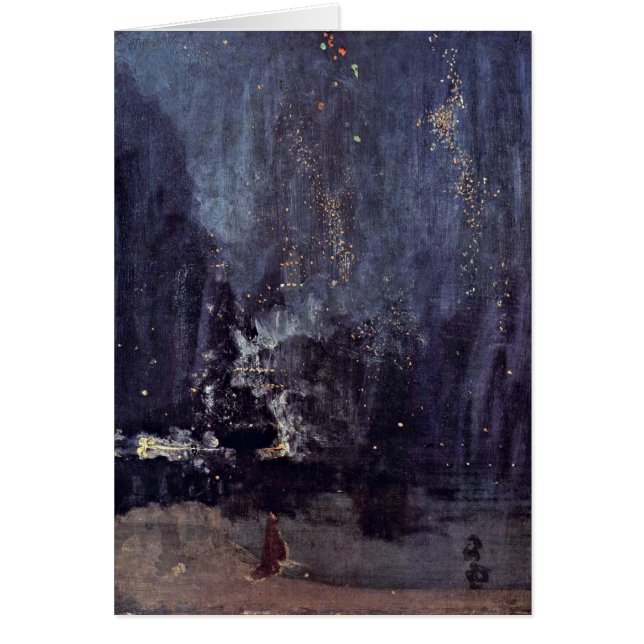 Night In Black And Gold By James Mcneill Whistler (Front)