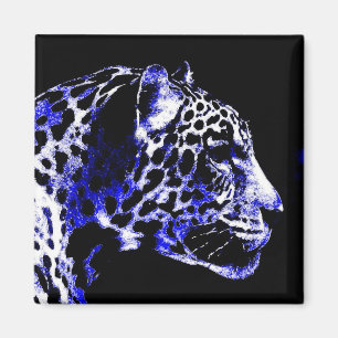 Night Jaguar Magnet