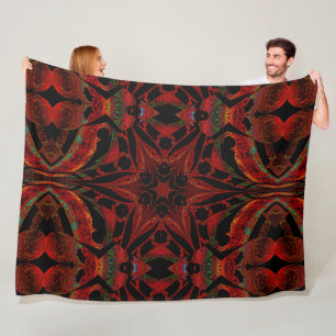 Night Jasmine 1 Fleece Blanket