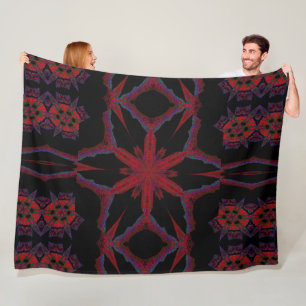 Night Jasmine 3 Fleece Blanket
