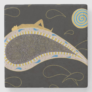 Night Journey - Marble Stone Coaster