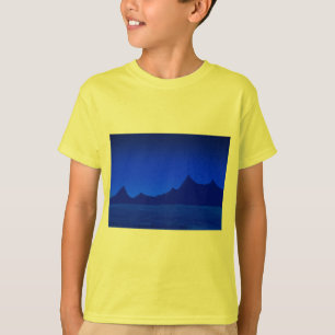night landscape- starry night- design by MatiChita T-Shirt