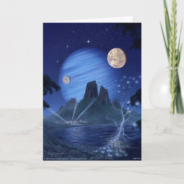 Night Life Card (Front)
