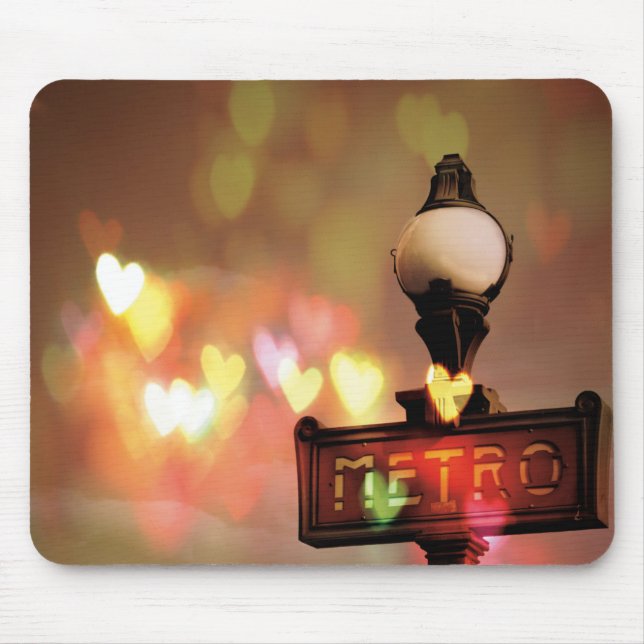 Night Life Paris Mouse Mat (Front)
