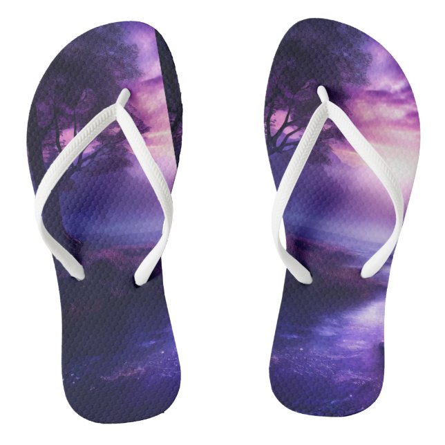 night light flip flops (Footbed)