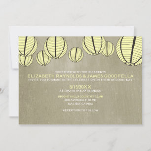 Night Light Wedding Invitations