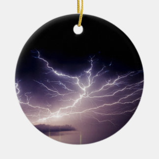 Night Lightning Ceramic Tree Decoration