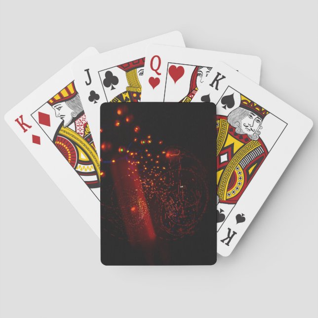 Night Lights  Playing Cards (Back)