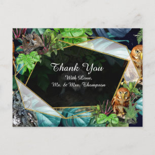 Night-live party celebration theme postcard