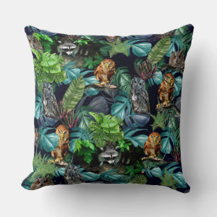 Night-live party celebration themes cushion