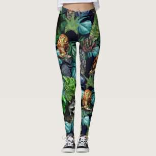 Night-live party celebration themes leggings
