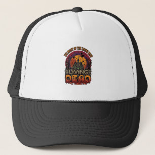 Night Living Dead Halloween Haunted House Witch Sk Trucker Hat