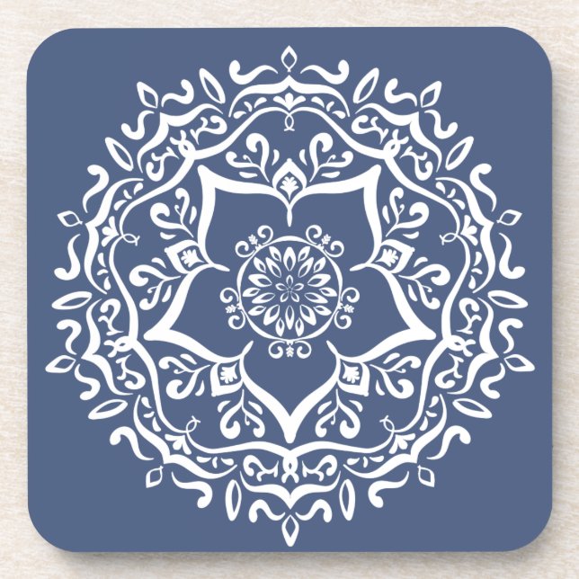 Night Mandala Coaster (Front)