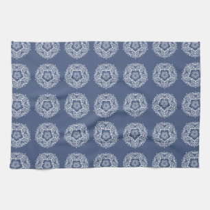 Night Mandala Tea Towel