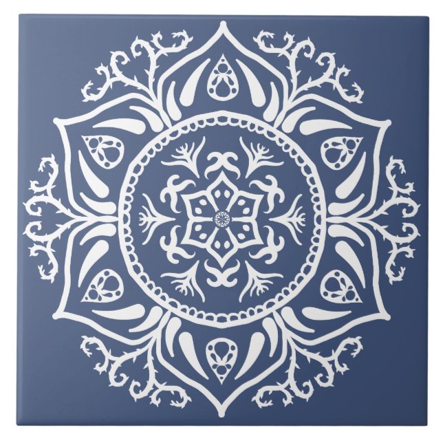 Night Mandala Tile (Front)