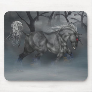 Night Mare Smoke Mouse Mat