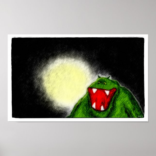 Night Monster Poster (Front)