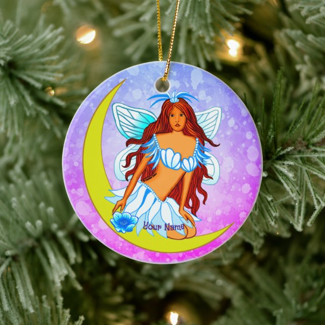 Night Moon Dream  Fairy ornament (Tree)