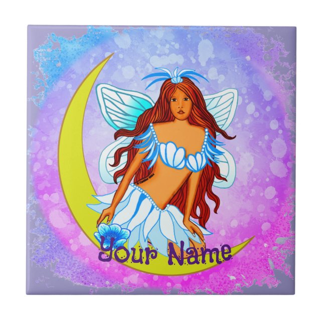 Night Moon  Dream  Fairy tile (Front)