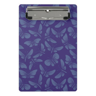 night moth butterflies background mini clipboard