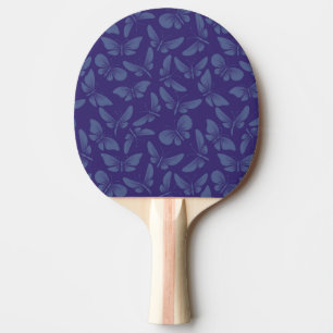 night moth butterflies background ping pong paddle