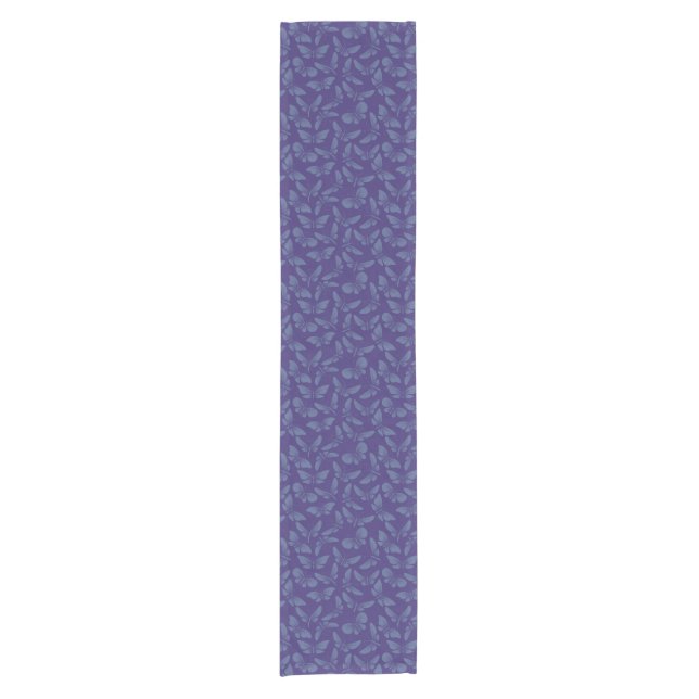 night moth butterflies background short table runner (Front)