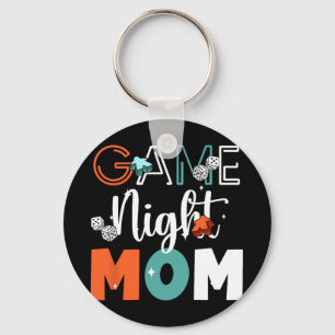 Night Mum Tabletop Board Games Mothers Day Key Ring