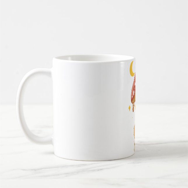 Night Mushroom  Coffee Mug (Left)